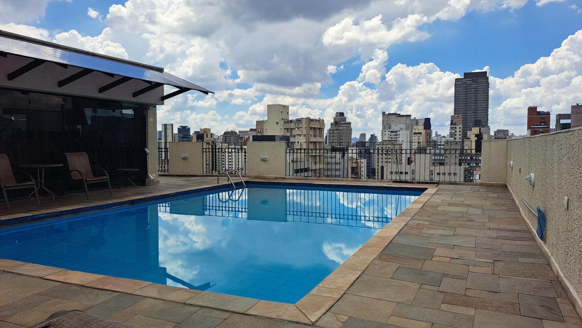 Flat Confortavel - Academia - Piscina - Garagem - Melhor Localizacao Do Itaim Bibi Sao Paulo Exterior photo